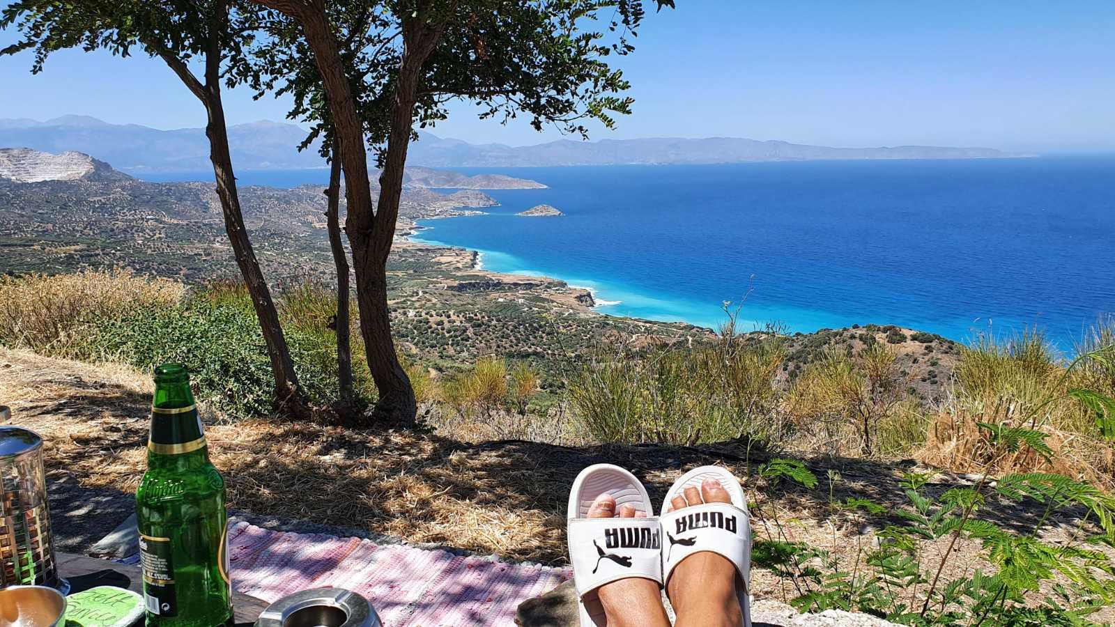 Elafonisi pink sand beach Crete excursion